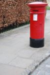 British Postbox Stock Photo