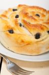 Blueberry Bread Cake Dessert Stock Photo