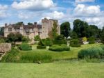 View Of Hever Castle On A Sunny Summer Day Stock Photo