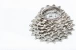 Bicycle Cassette - Stock Image Stock Photo