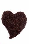 Roasted Beans Of Coffee Stock Photo