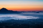 Phu Tok In The Morning Stock Photo