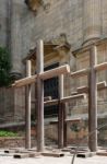 Malaga, Andalucia/spain - July 5 : Crosses Outside The Cathedral Stock Photo