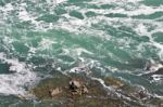 Beautiful Image With The Water Near Amazing Niagara Falls Stock Photo