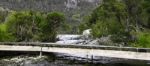 Lake Lilla In Cradle Mountain, Tasmania Stock Photo