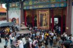 Wat Leng-noei-yi 2, The Largest Chinese Buddhist Temple In Thail Stock Photo