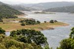 Lake Liscia In Sardinia Stock Photo