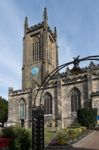 East Grinstead,  West Sussex/uk - August 18 :  View Of St Swithu Stock Photo