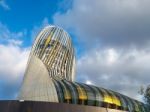 View Of La Cite Du Vin Building In Bordeaux Stock Photo