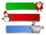 Christmas Banner Stock Photo