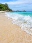 Beach And Waves At Similan National Park In Thailand Stock Photo