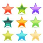 Stars Icon Stock Photo