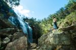 The Waterfall Stock Photo