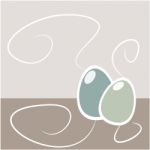 Easter Egg Background Illustration Stock Photo