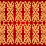 Art Pattern Bayon Style Stock Photo