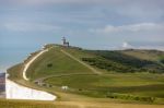 Beachey Head, Sussex/uk - May 11 :  The Belle Toute Lighthouse A Stock Photo