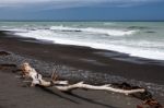 Rarangi Beach Stock Photo