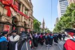 Rmit Graduation Day Stock Photo