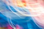 Colorful Abstract Movement Light Vivid Color Blurred Background Stock Photo