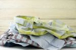 Clothes For Laundry Stock Photo