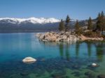 Landscape Of Lake Tahoe Stock Photo