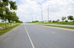 New Asphalt Road Stock Photo