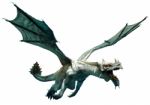 White Dragon Stock Photo