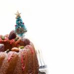 Christmas Cake Stock Photo