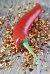 Red Chilli Pepper Stock Photo