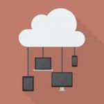 Cloud Computing Network Concept Stock Photo