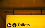 Toilets Sign Stock Photo