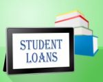 Student Loans Represents Www Lends And Students Stock Photo