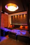 Loft Bar Decoration Style Stock Photo