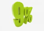 Percentage Sign Stock Photo