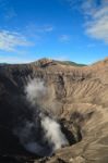 Creater Of Bromo Vocalno Stock Photo