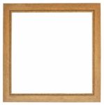 Wooden Frame Isolated Stock Photo