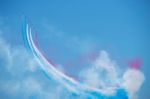 Airbourne Airshow At Eastbourne 2014 Stock Photo