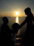 Man Makes Proposal To Girl Stock Photo