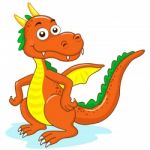 Red Dragon  Stock Photo