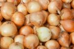 Pile Of Onions Stock Photo