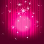 Closed Curtains Background Shows Theatre Performance Or Stage Stock Photo