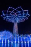 Tree Of Life At Expo In Milan Italy Stock Photo