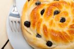 Blueberry Bread Cake Dessert Stock Photo