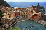 Vernazza, Cinque Terre Stock Photo