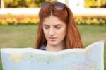 Woman Traveling Stock Photo