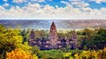 Angkor Wat Temple, Siem Reap, Cambodia Stock Photo