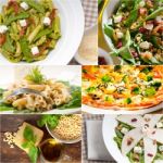 Healthy And Tasty Italian Food Collage Stock Photo