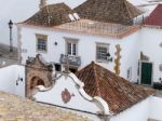 Faro, Southern Algarve/portugal - March 7 : View From The Cathed Stock Photo