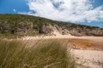 Isolated Beach Stock Photo