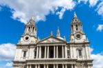 View Of St Paul's Cathedral Stock Photo